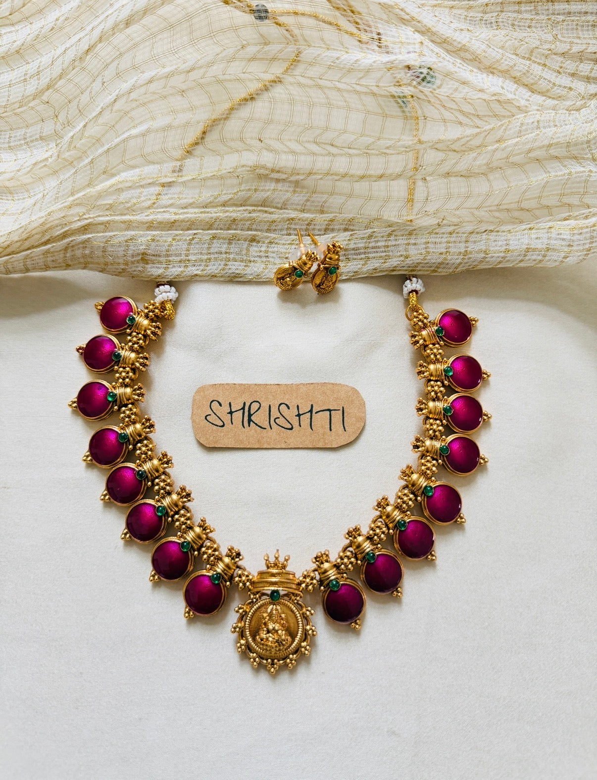 purple round devi