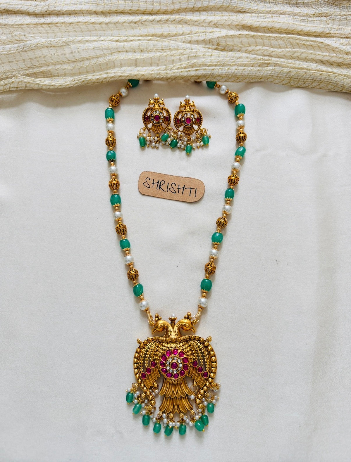 Garuda beads mala