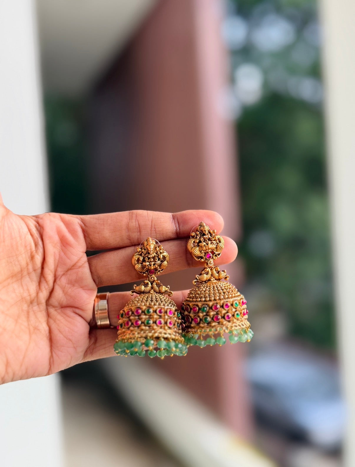 Bridal chettinad jumka SJ6