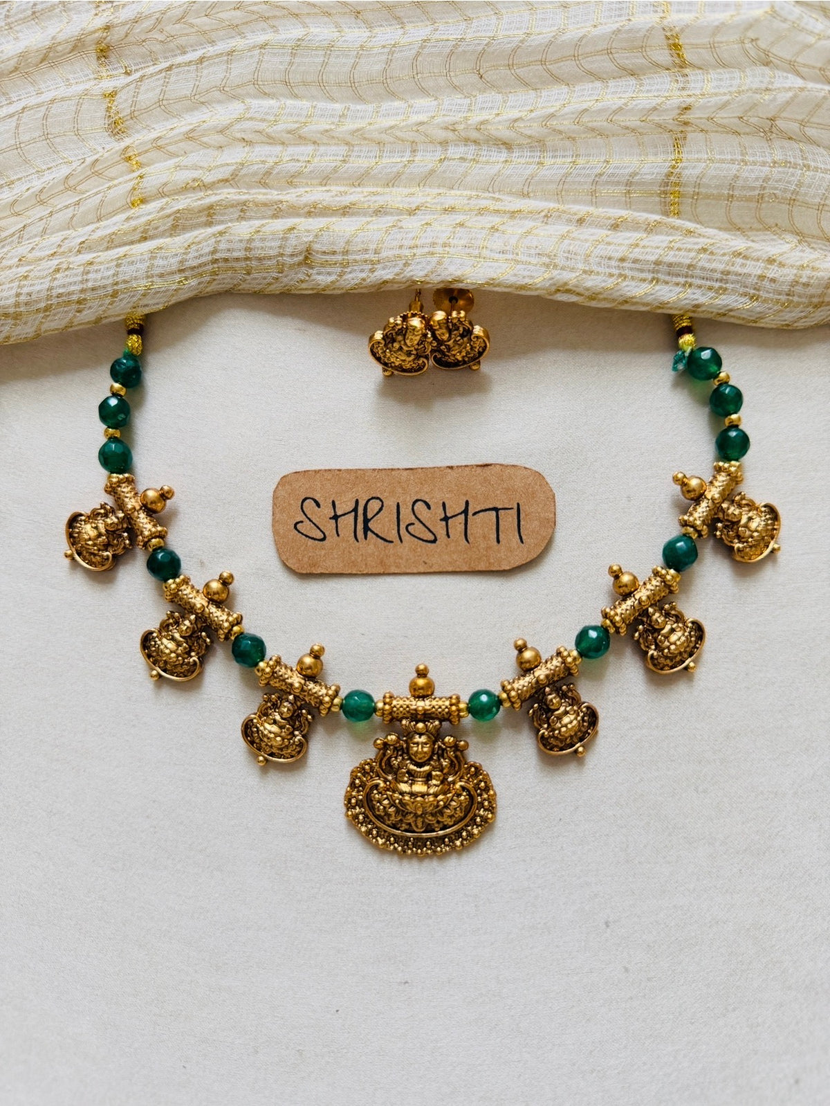 Devi charms green