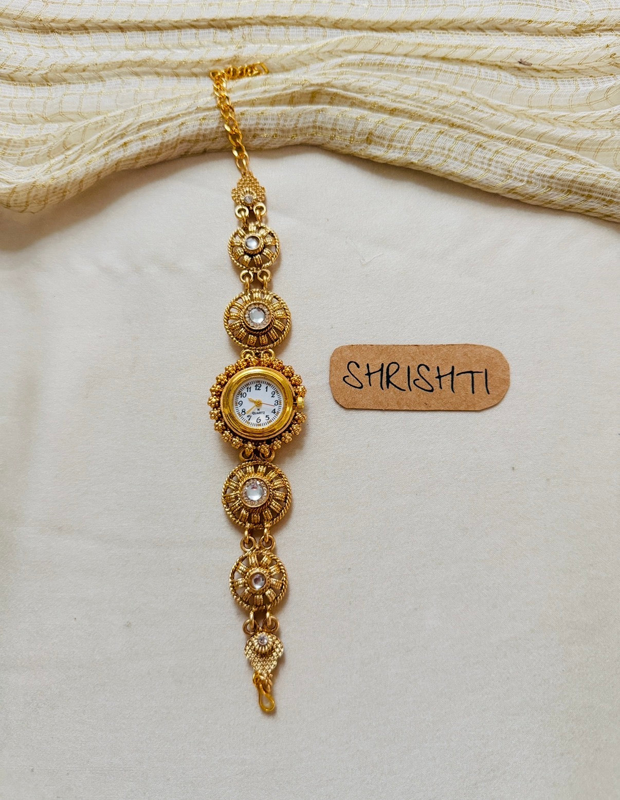ethnic watch - kundhan round