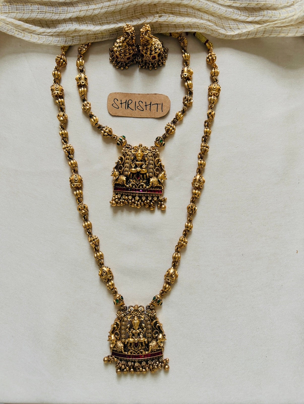 Bead Lakshmi bridal set
