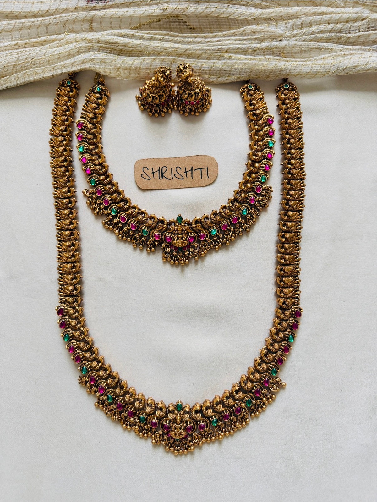 Nagas Seetha bridal set