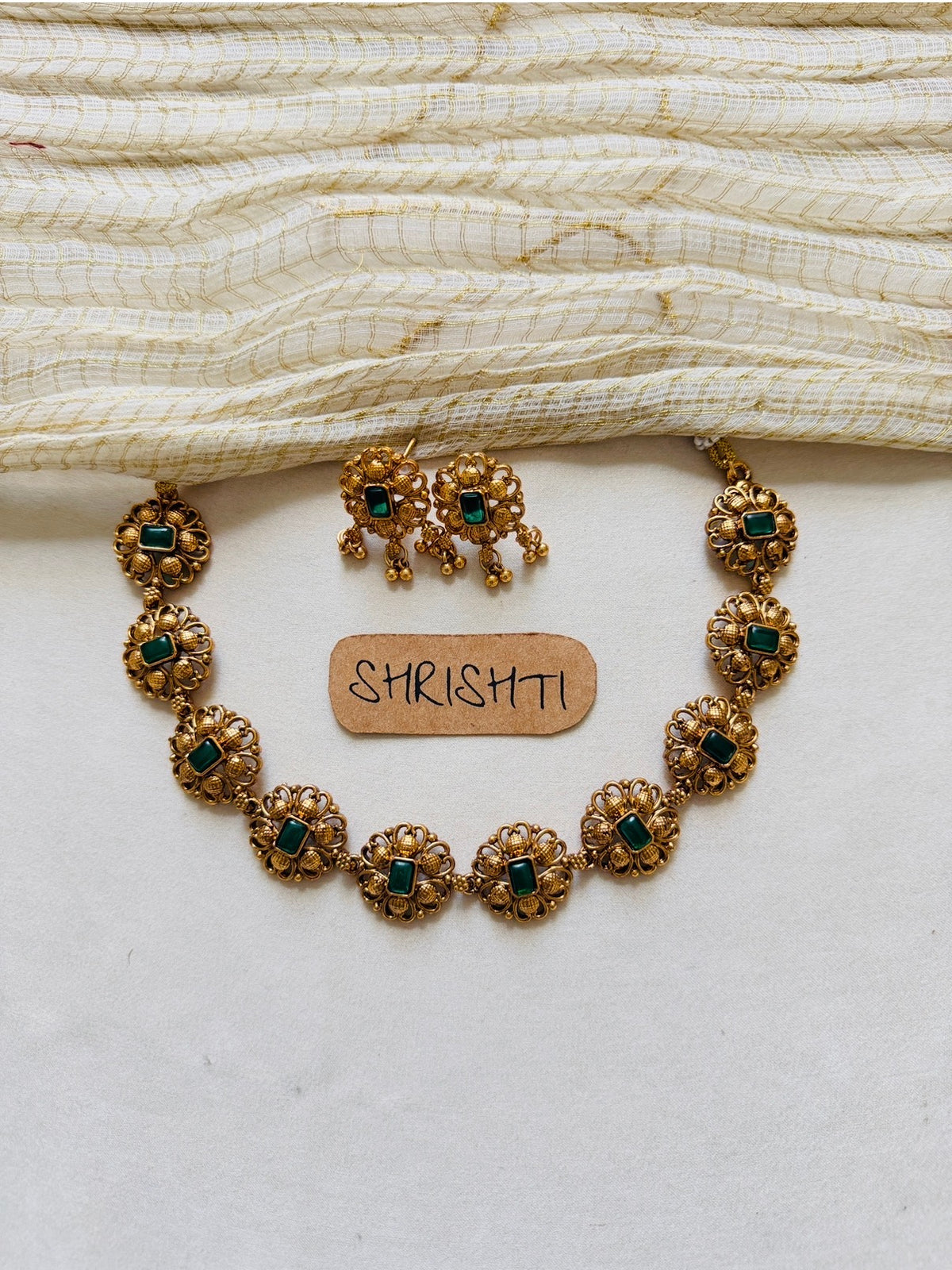 Gold Sufi green