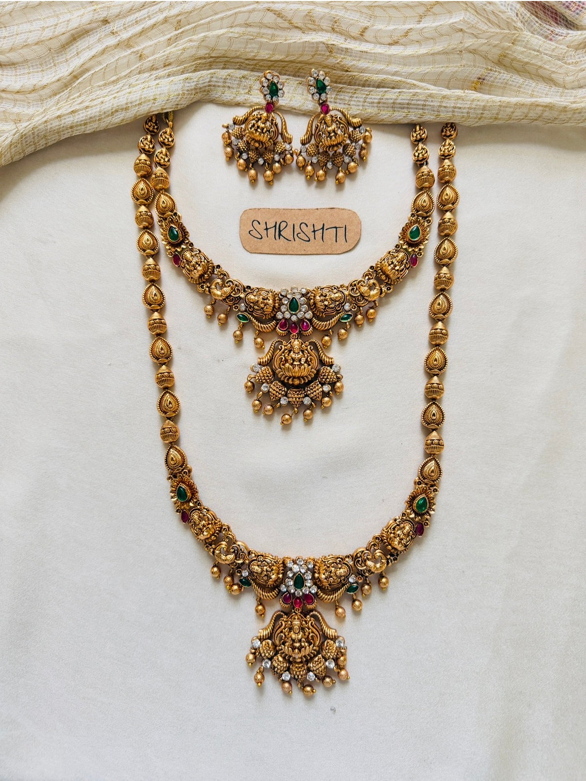Nagas Varsha bridal set