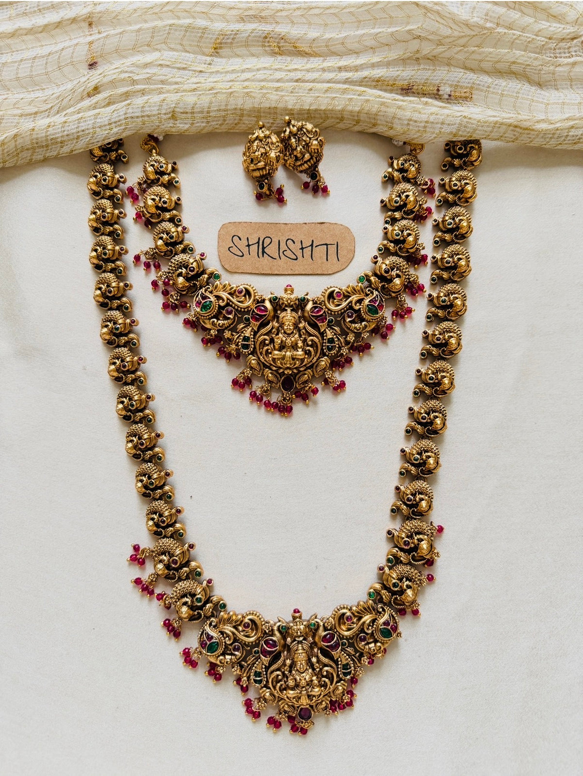 Nagasi bridal set Ruby