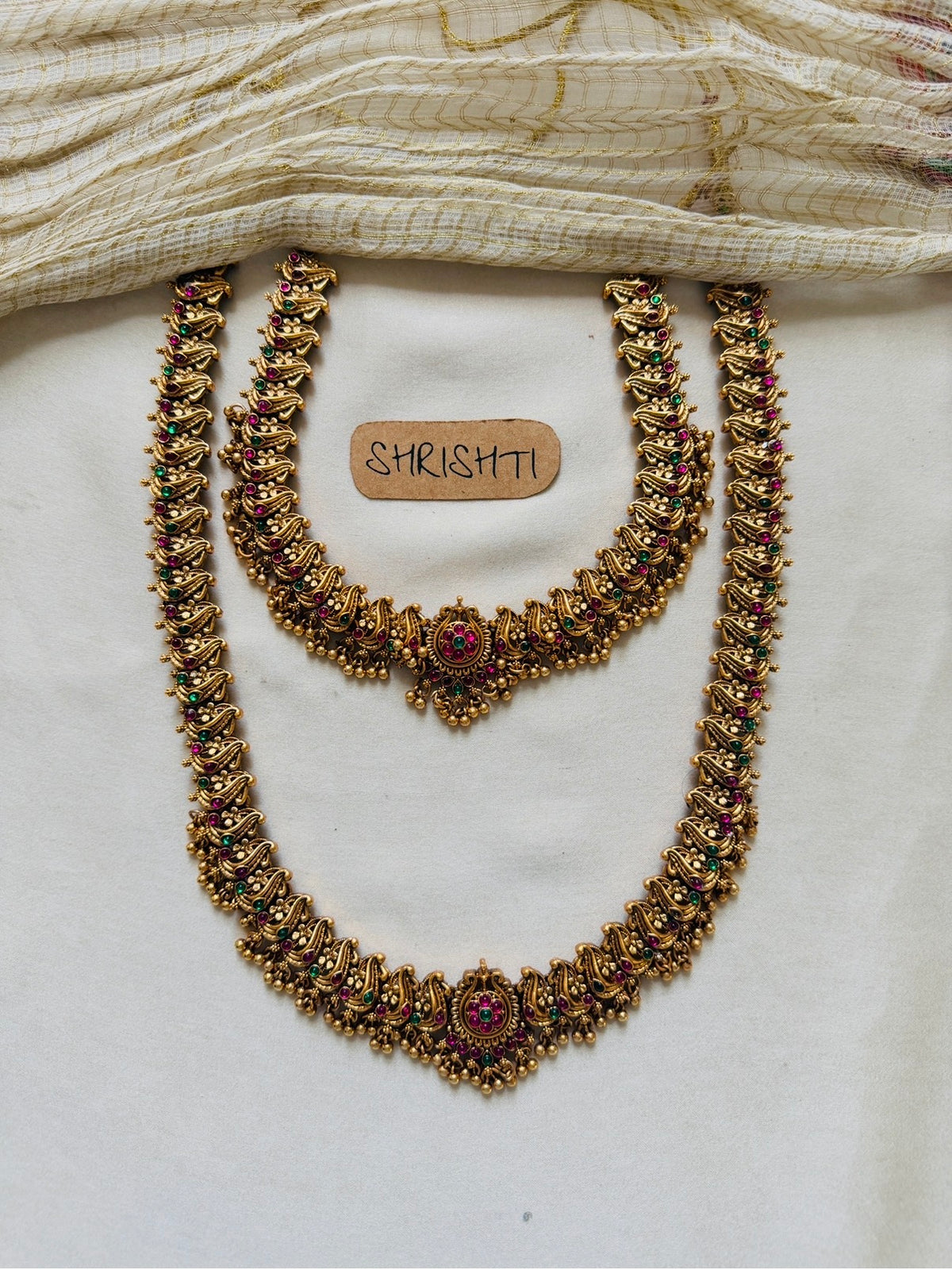 Nagas Keerthi bridal set