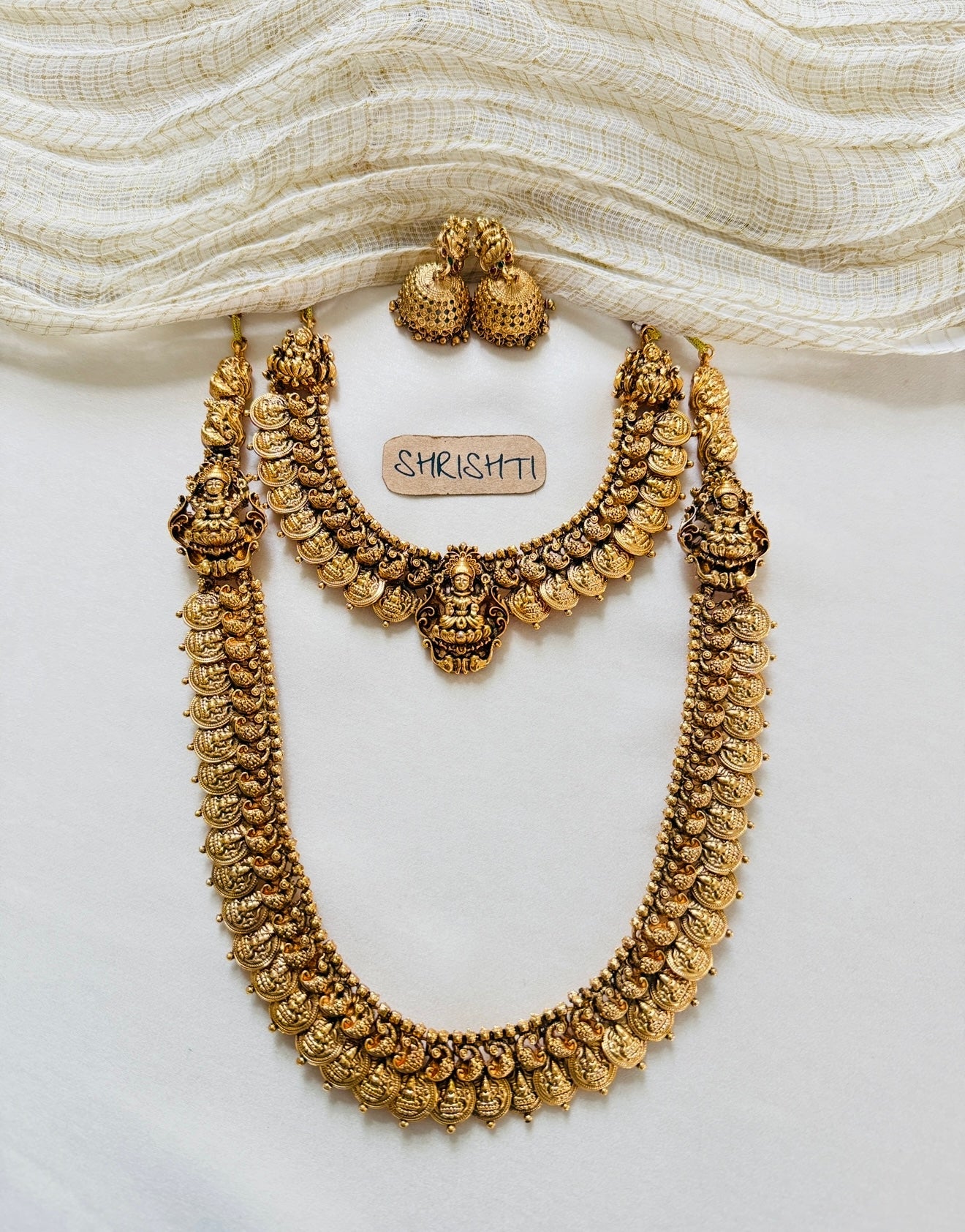 coin nagas bridal set