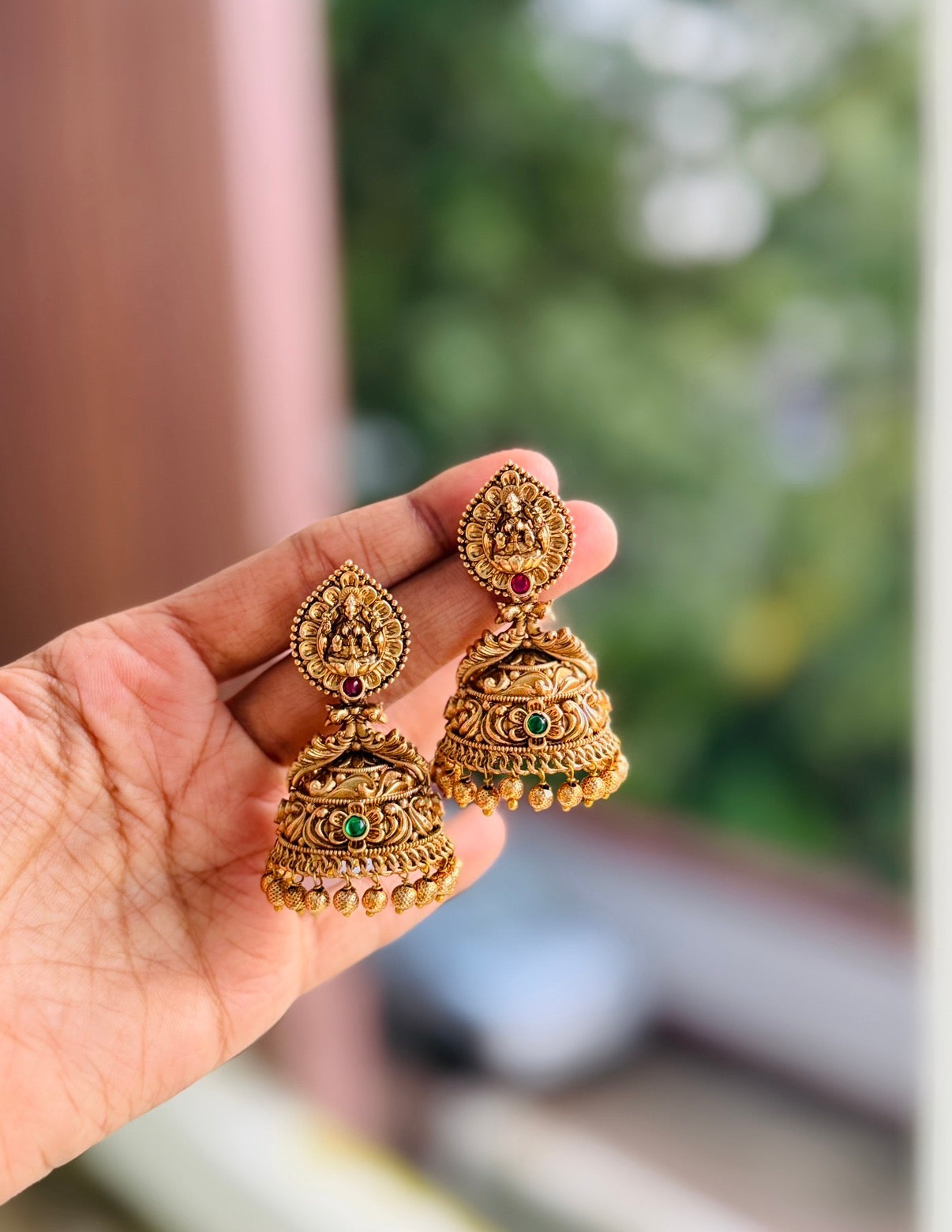 Bridal chettinad jumka SJ8