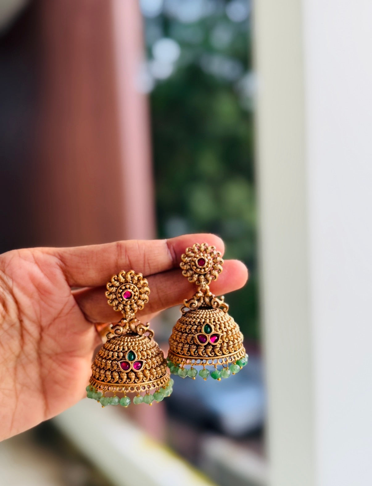 Bridal chettinad jumka SJ4