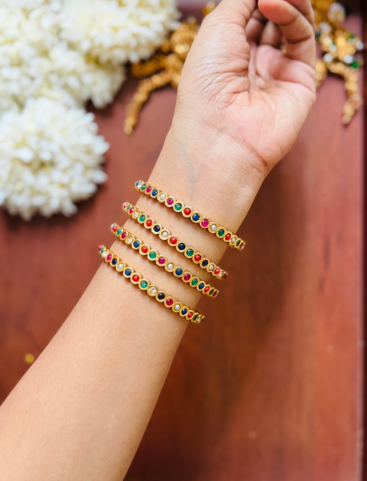 Navaratna bangles