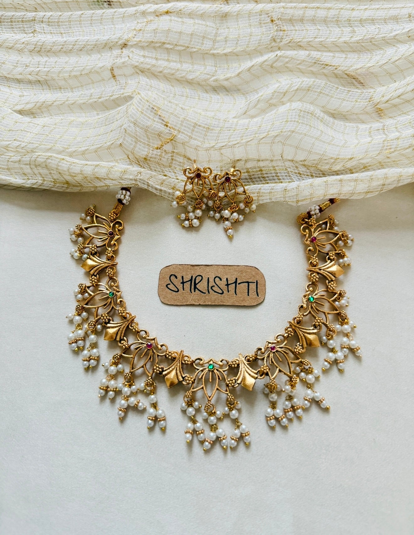 Lotus pearls designer