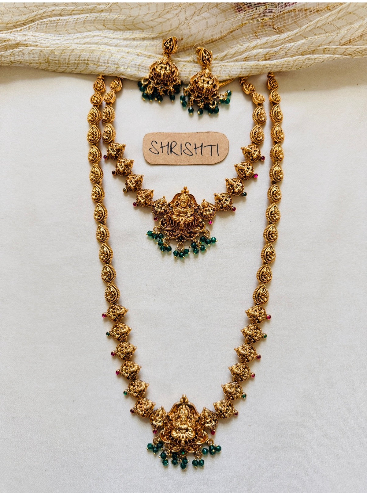 Bridal set Akshaya green