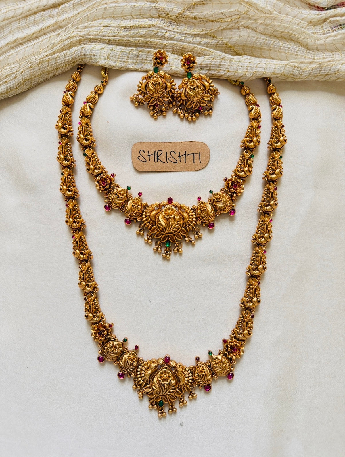 Bridal set Meenakshi gold
