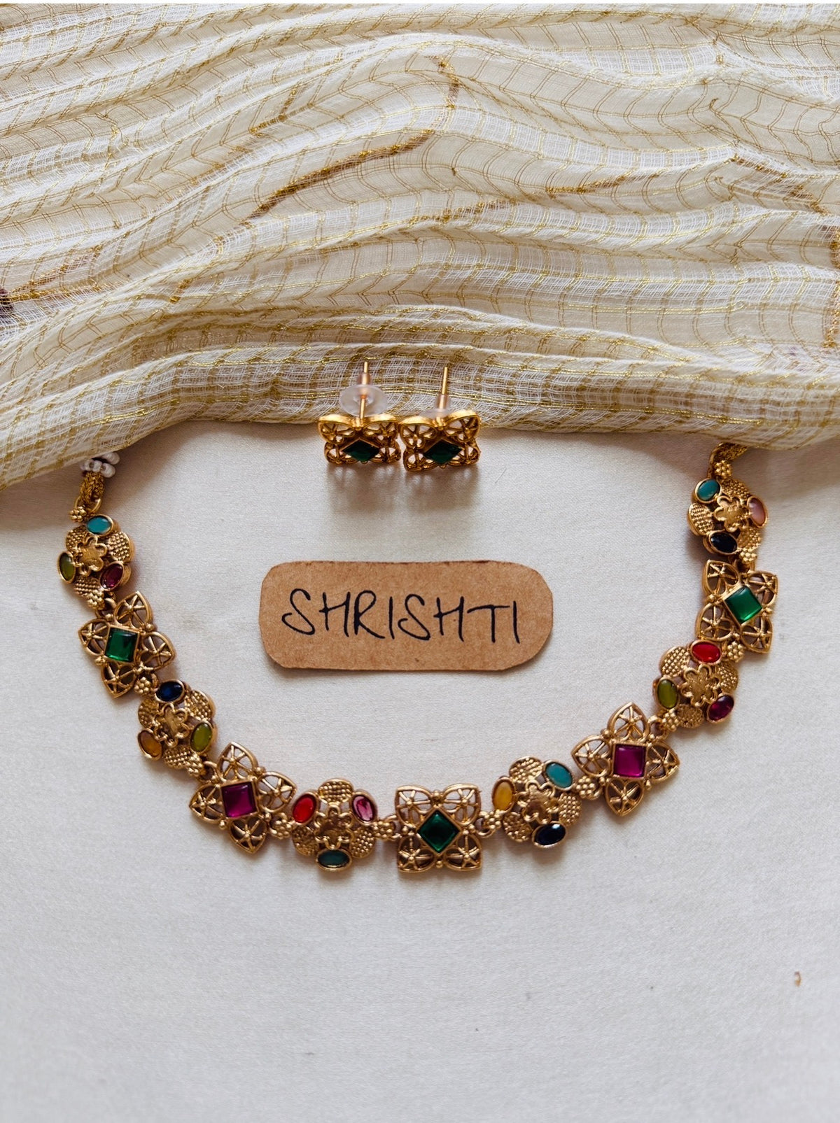 Navaratna Sufi necklace