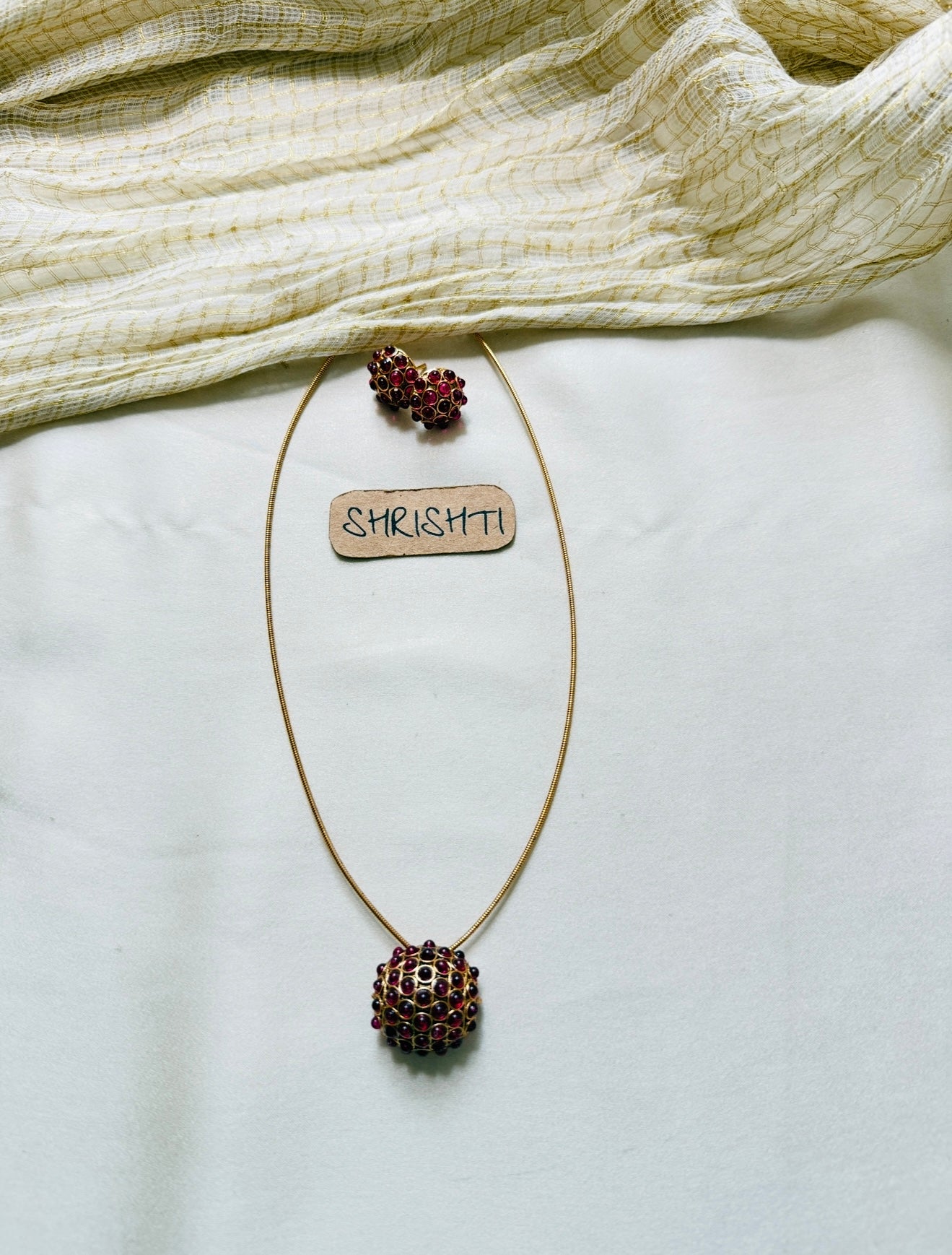 round kemp chain ruby sale