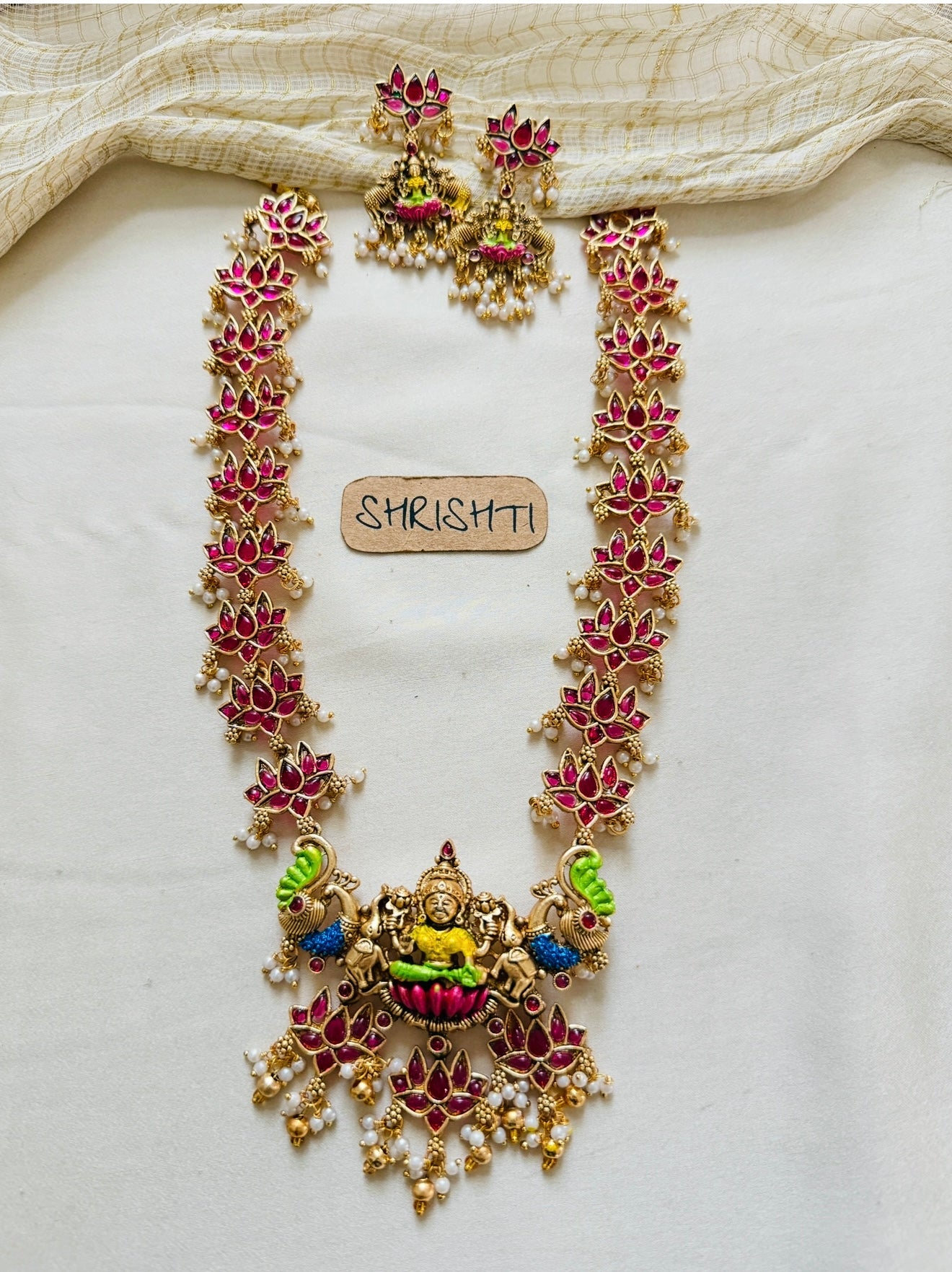 lotus lakshmi haram ruby