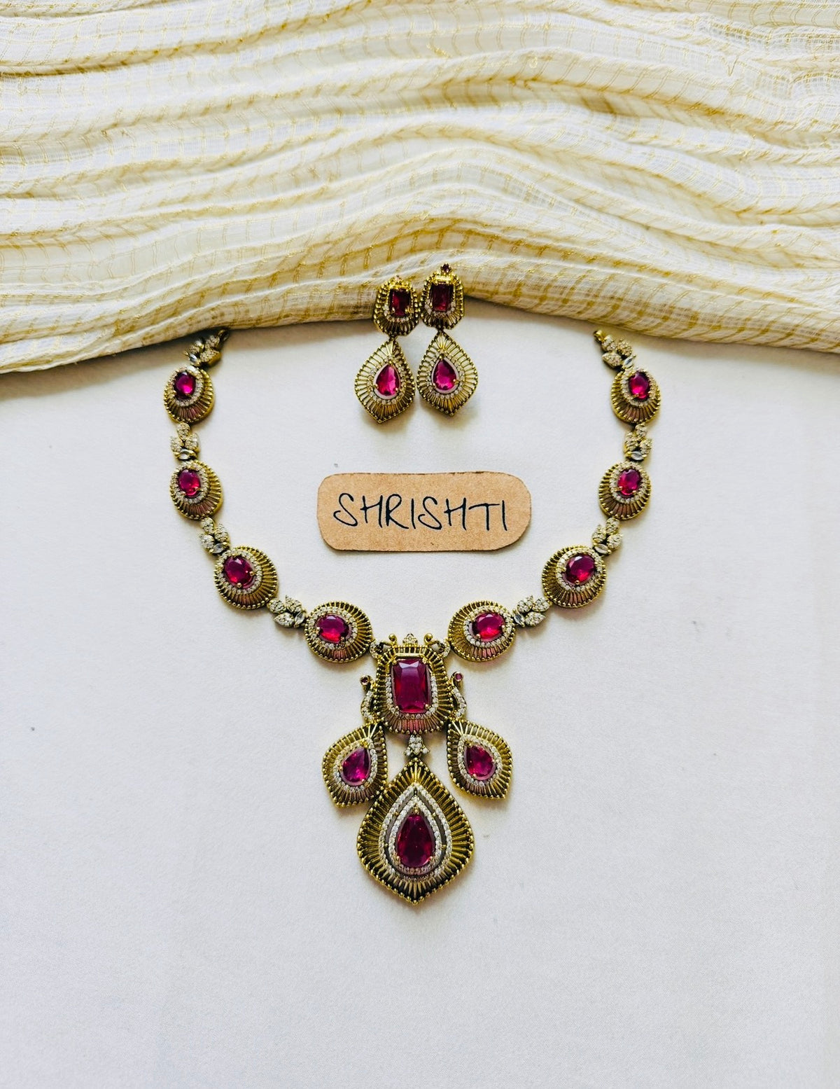 Ruby bridal diamonds