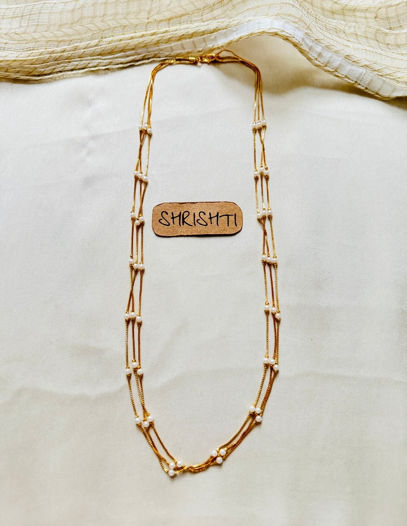 Gold pearl 3 layer