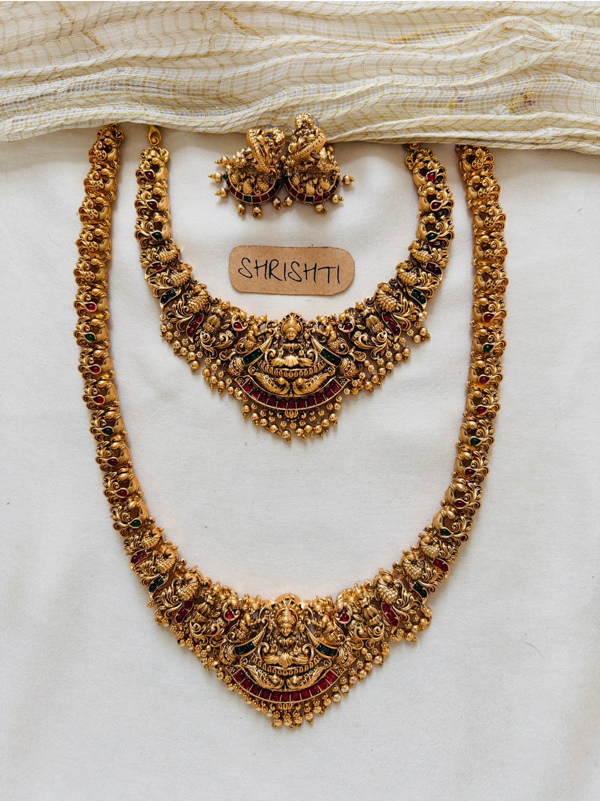 Nagas temple bridal set