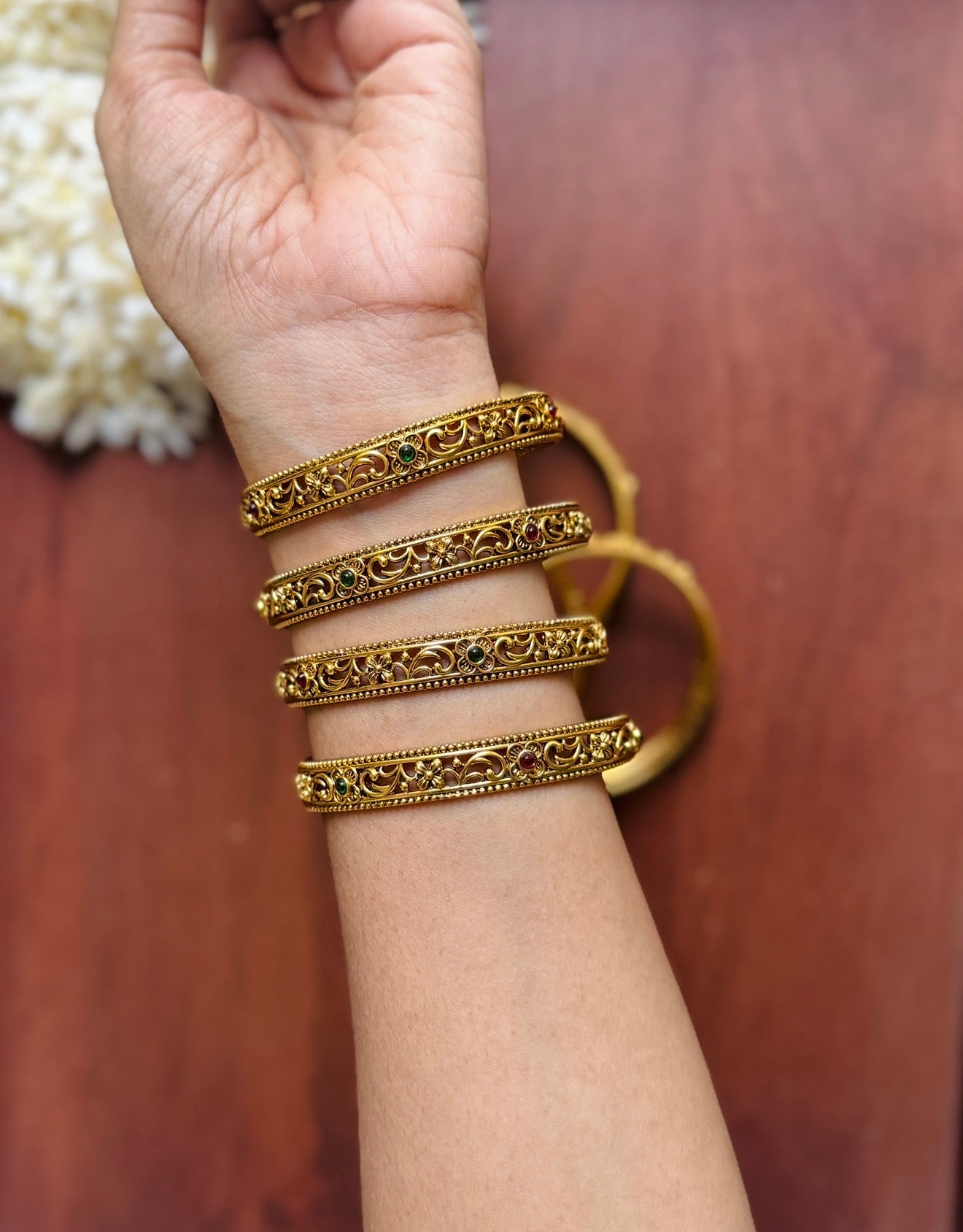 Meena bride bangles