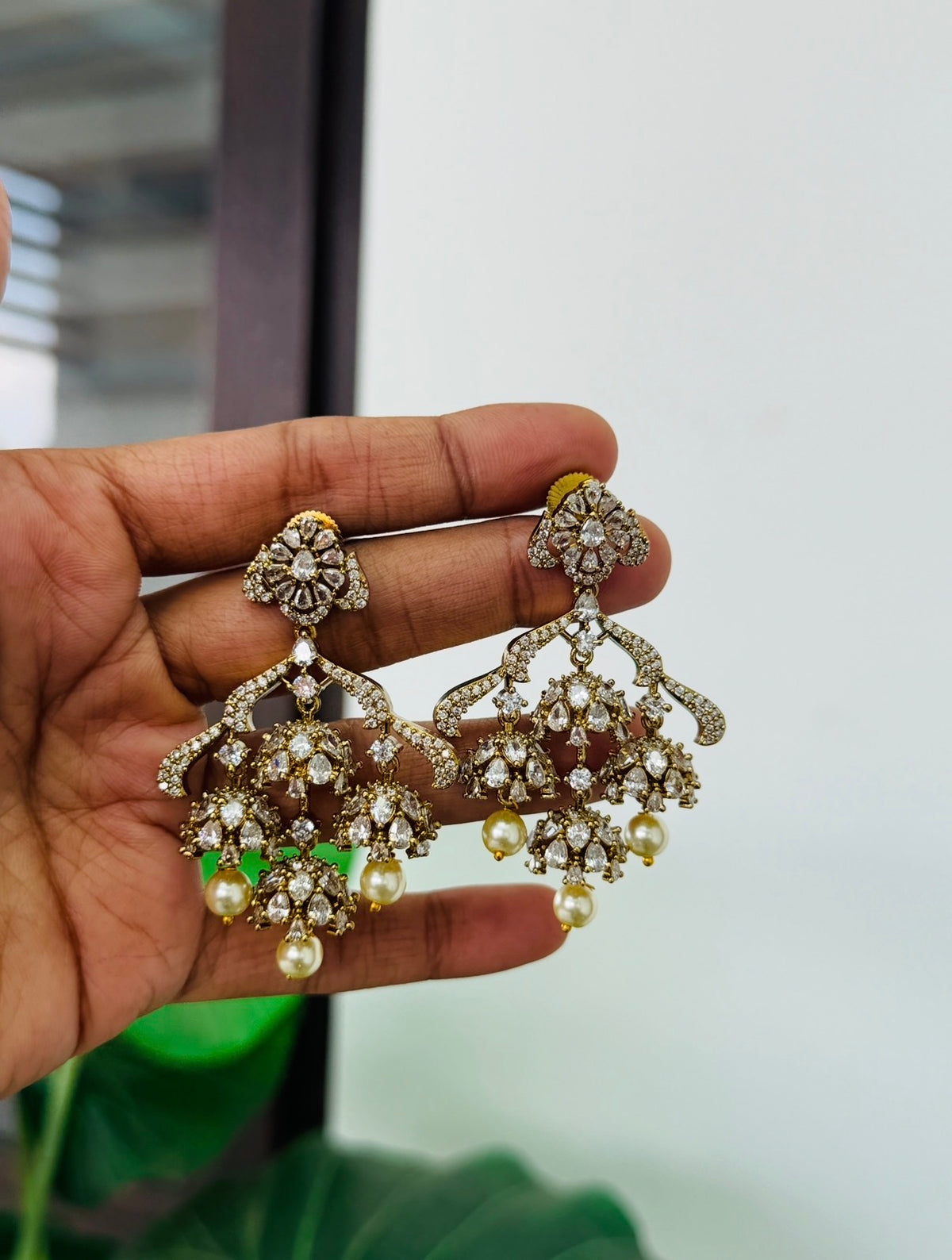 Diamond Victoria earrings