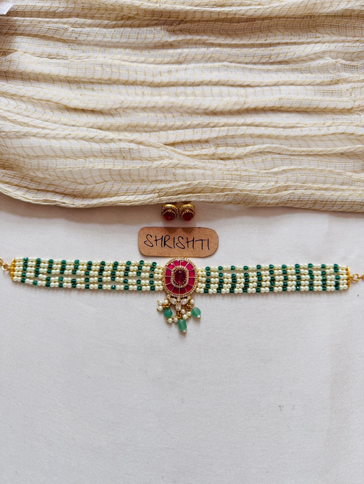 Jadau choker premium -Luxe