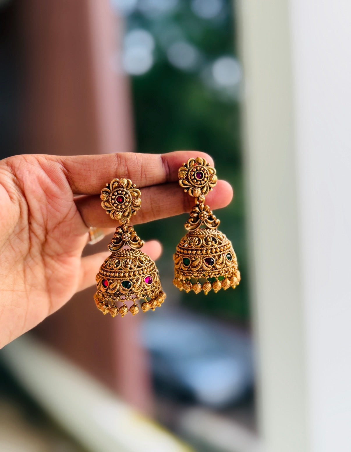 Bridal chettinad jumka SJ3