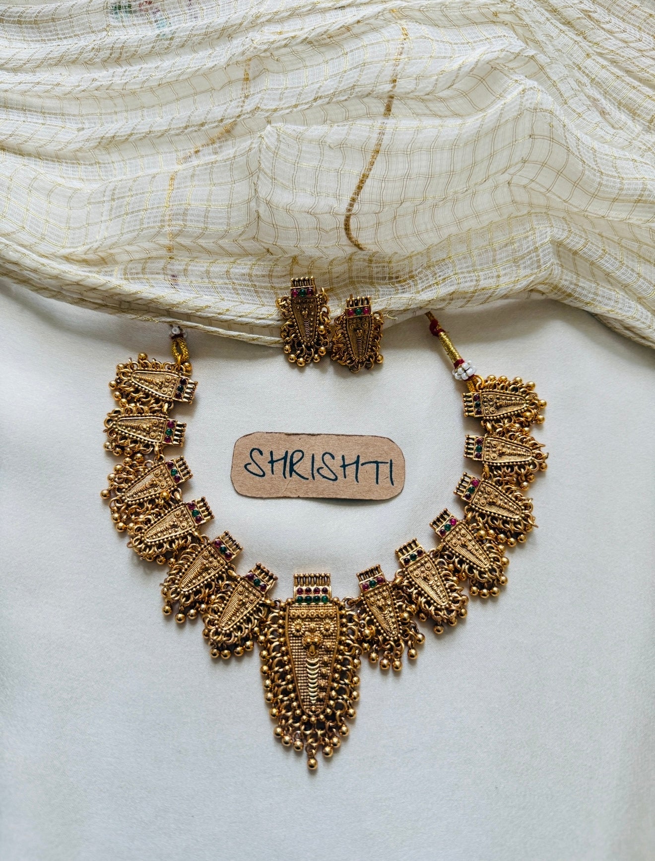 Traditional temple gold