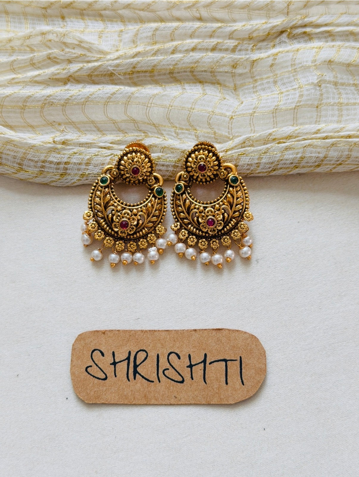 Chandbali earrings SJ3