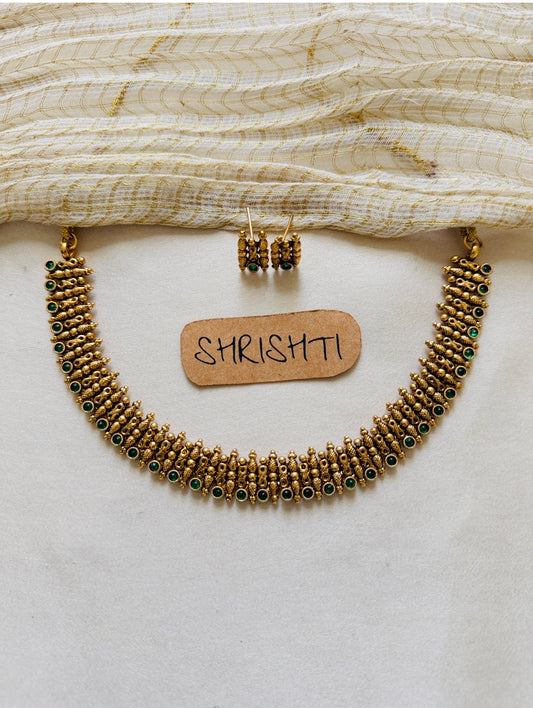 Gold Mayura green