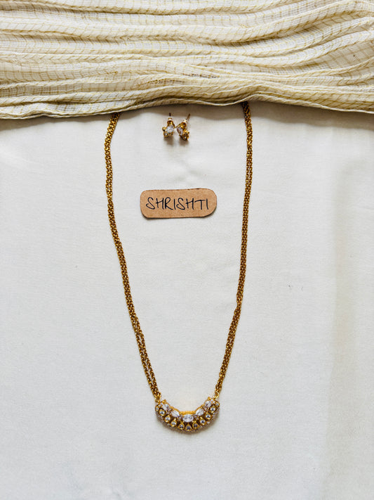 Diamond long charm Chandra