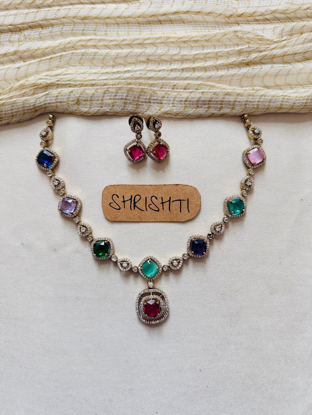 Diamond uncut Navaratna