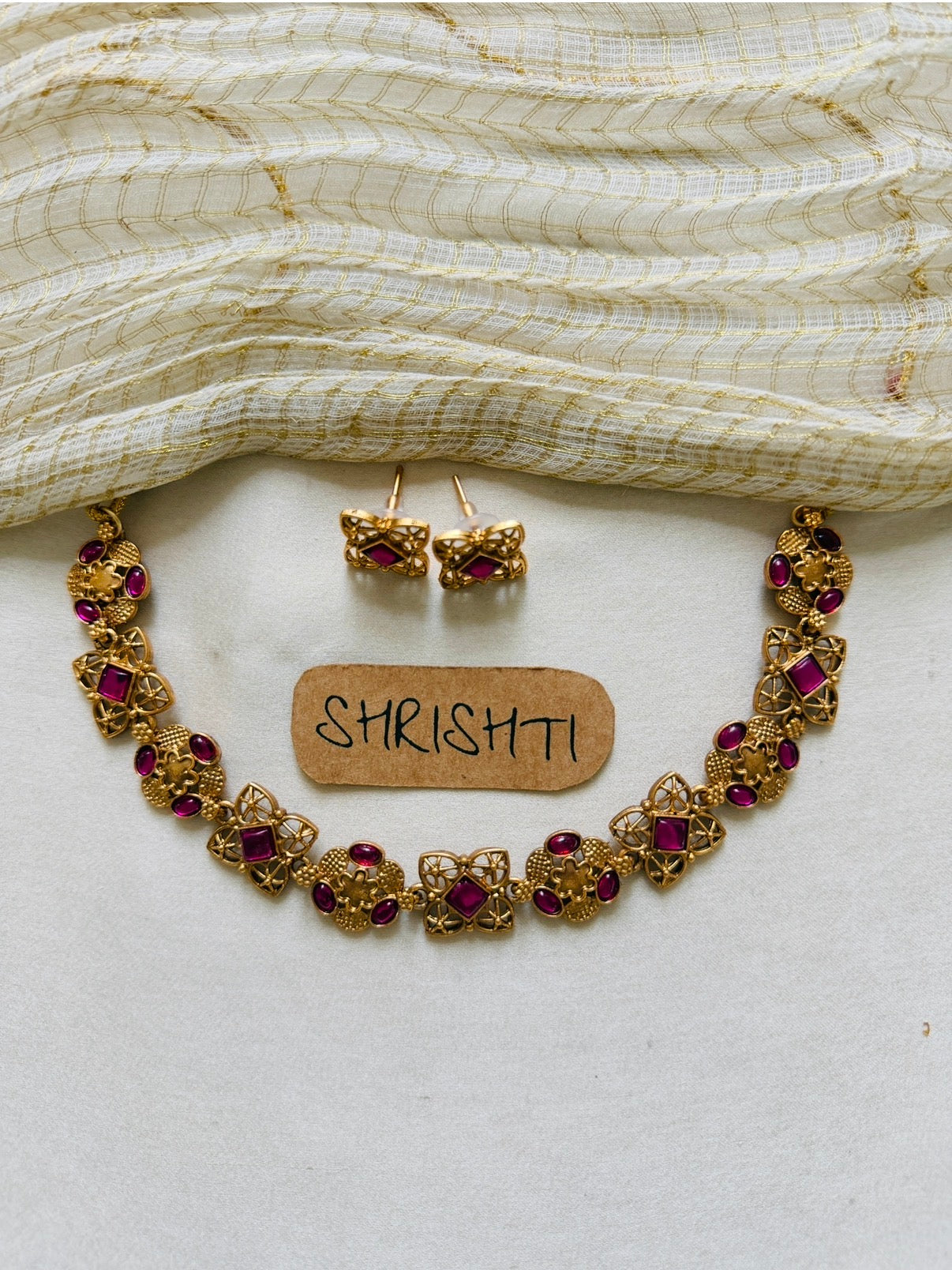 Ruby Sufi necklace