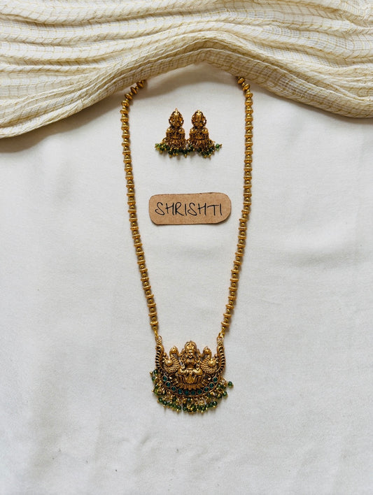 Lakshmi chain green