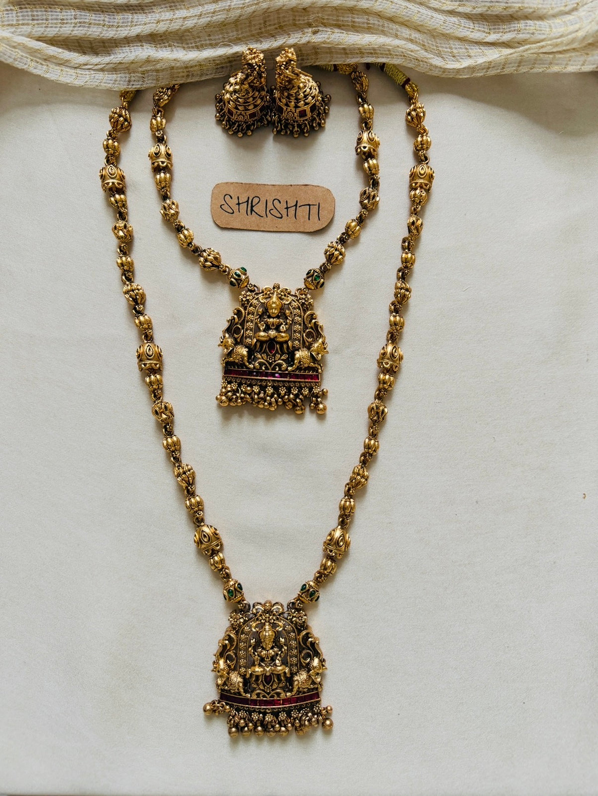 Bead Lakshmi bridal  set