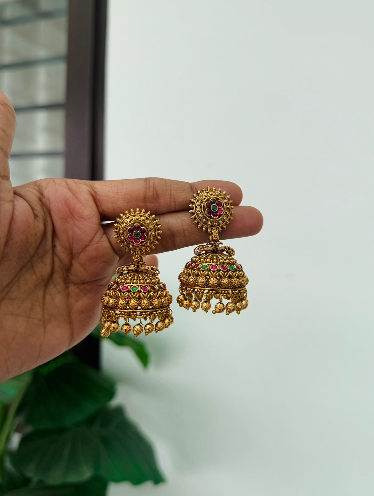 Bridal Chettinad jumka SJ9