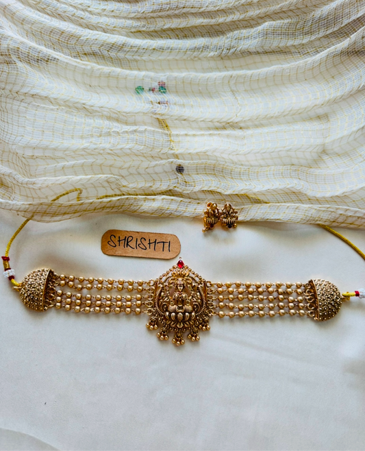 lakshmi gold choker sale