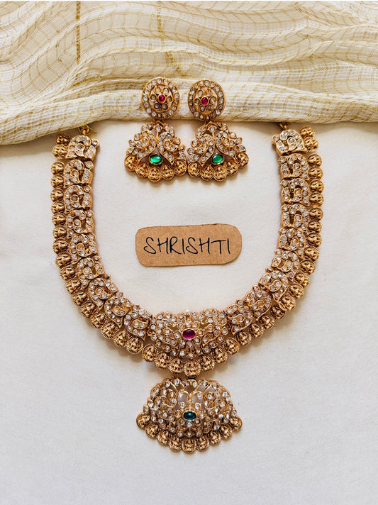 Kemp uncut necklace