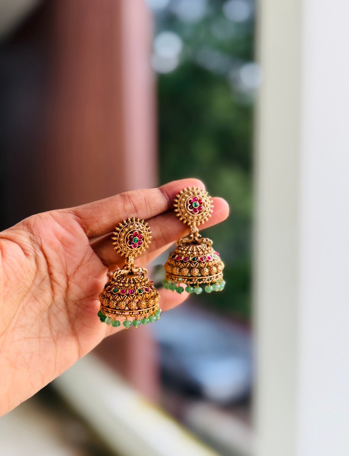 Bridal chettinad jumka SJ5