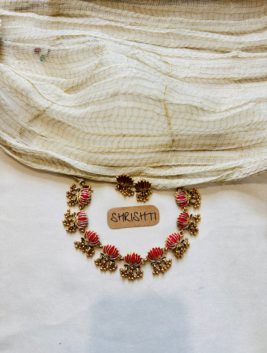 Lotus charm gold mix