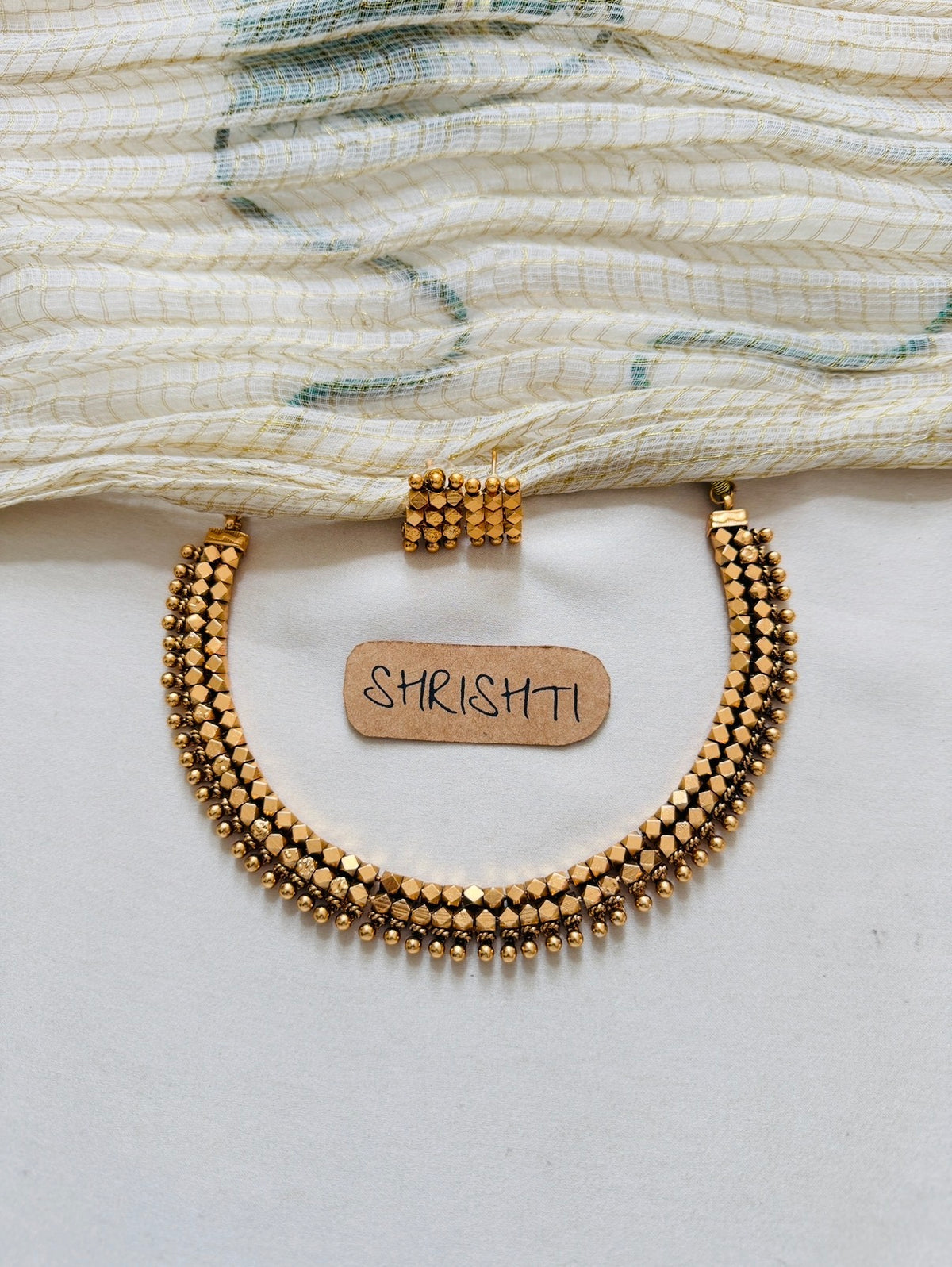 Ashtapailu necklace new