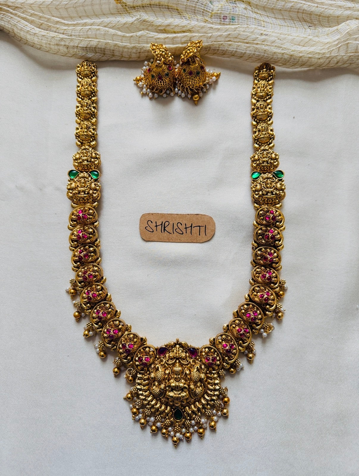 Lakshmi bridal haram gold