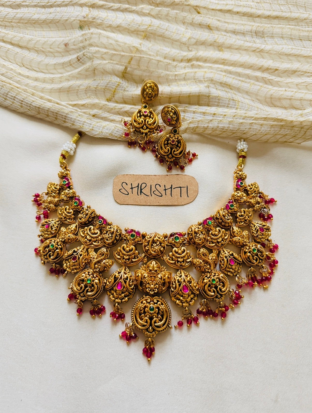 Bridal Nagas ruby Sj 3