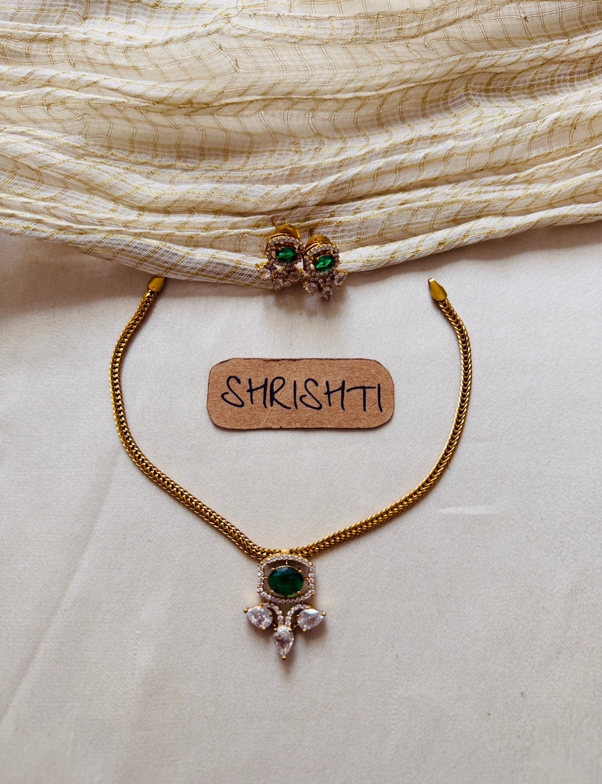 Green cute diamonds