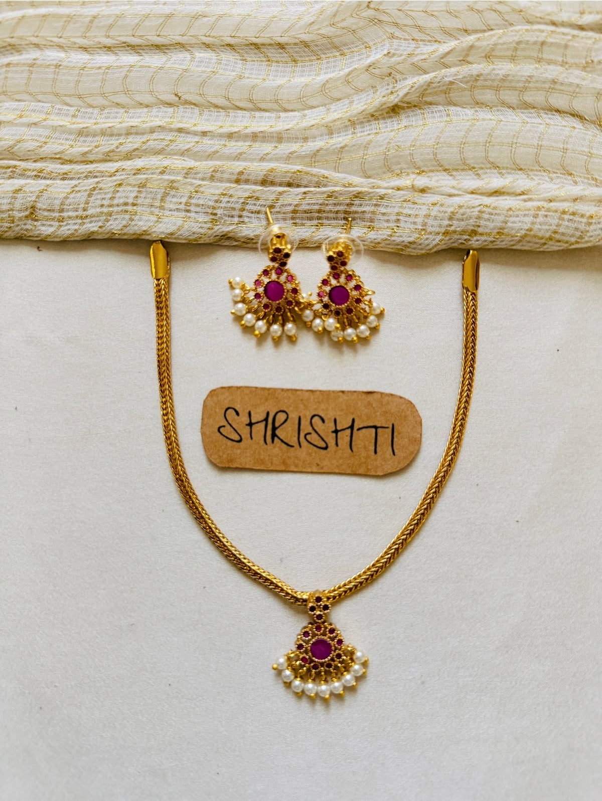Premium stone set Ruby