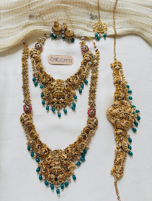 Nakshi Bridal Set Green