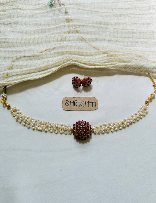 Pearl round kemp ruby