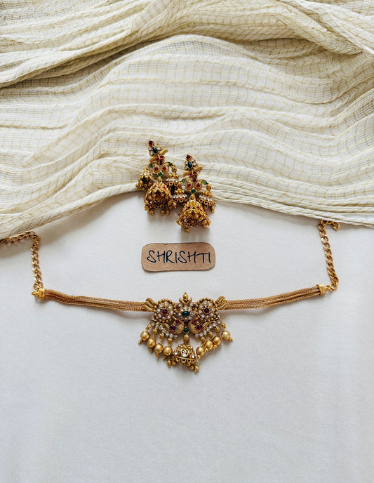 nagas choker + jumka 79