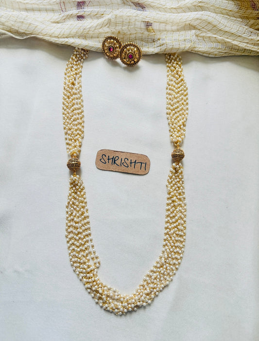 Pearl mala long